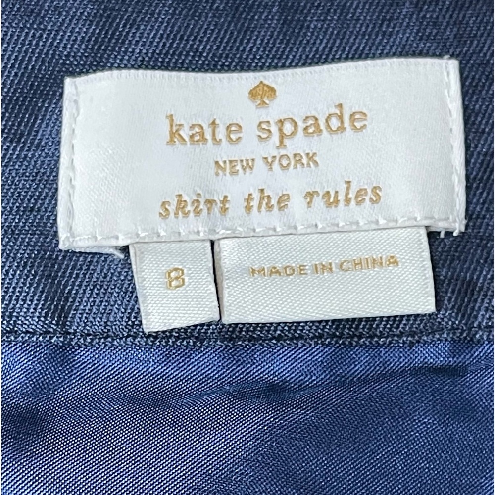 Kate Spade Marit Floral Pencil Skirt Silk blend Cottagecore Office Wedding Guest - Picture 9 of 11